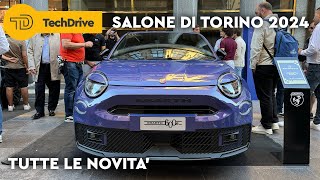 ABARTH 600 ELETTRICA e TUTTE LE NOVITA del SALONE DI TORINO 2024 [upl. by Yttig]