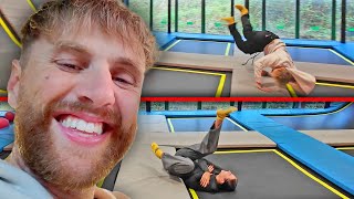 Adults vs Trampolines MASSIVE FAIL [upl. by Darla]