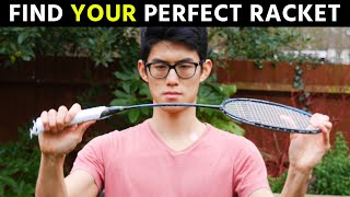 How to Choose a Badminton Racket  The Ultimate Guide [upl. by Zoeller]