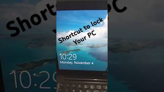 🔒Secure Your PC in Seconds using shortcut key tipsandtricks productivityhacks shortcutkeys tech [upl. by Yelloh655]