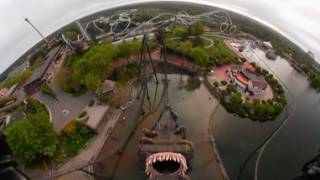 360° Video KRAKE Heide Park Resort [upl. by Egamlat]