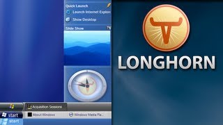 A Tour of Longhorn  The Windows That Never Was  Software Showcase [upl. by Anyah529]