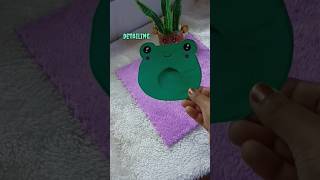 Diy frog 🐸 mini diary 😱manisha56 diy craft frog shorts youtube itsmanishachouhan [upl. by Mallory525]