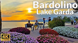 Bardolino Lake Garda Italy  Enchanting Walking Tour 4K Ultra HD 60fps [upl. by Luigi]