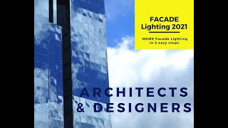 Architectural Facade Lighting in 5 easy steps OneStopShop Ideation designproduct to installation [upl. by Ahseka]