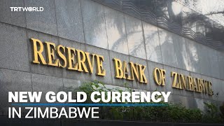 Zimbabwe launches new goldbacked currency [upl. by Eirek]