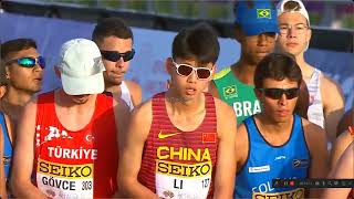 Campeonato del Mundo de Marcha 2024  10km U20 Masculino  Antalya Turquia [upl. by Dlawso556]