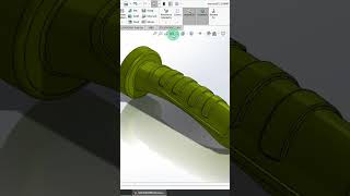 Sword handle cadlearning solidworks autocad2d cadeducation cadsoftware draftingsoftware [upl. by Korff221]