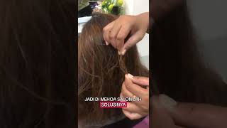 Solusi rambut rusak salonindonesia meihuasalonpadang [upl. by Hanafee]