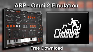 Free VST String Synth Classic ARP Omni2 Emulation  Full Bucket Oxid [upl. by Iru]