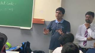 Strategy for AIIMS delivered to juniors at Aakash classroom by Bhavik Bansal [upl. by Lehcim]