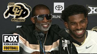 Postgame Interview Deion Sanders amp Shedeur Sanders on Colorados win over Colorado State in Week 3 [upl. by Ycniuqed362]