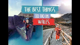 Exploring BEAUTIFUL Wales  The Coastal Way Itinerary [upl. by Meek]