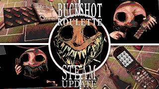 Buckshot Roulette STEAM Update  New Items Dealer Animations [upl. by Hephzipa]