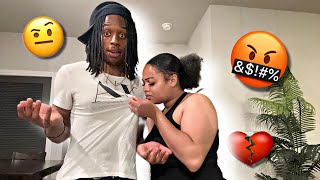 COMING HOME SMELLING LIKE ANOTHER WOMAN PRANK ON MY GIRLFRIEND Must Watch [upl. by Hgielram]