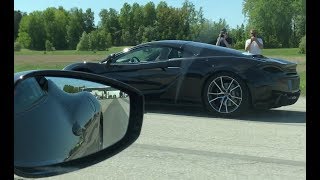 ALL OUT 570 HP McLaren 570 GT vs 570 HP Ferrari 458 Italia in 4k Ultra HD [upl. by Inod]