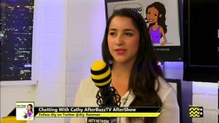 Aly Raisman Interview  AfterBuzz TVs Chatting with Cathy  June 26th 2013 [upl. by Dnomde]