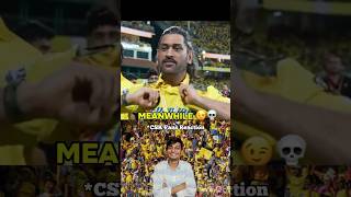 CSK Fans Reaction for Dhoni retention🤝 [upl. by Attenrad]