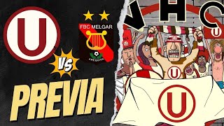 PREVIA UNIVERSITARIO DE DEPORTES VS MELGAR EN AREQUIPA [upl. by Kcinom342]