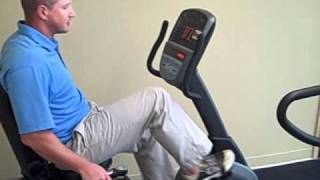 Vision Fitness R70 Recumbent Bike DemoAVI [upl. by Imogen]