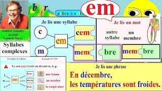 Apprentissage de la lecture Maternelle CP en Français  em 50 [upl. by Livi]