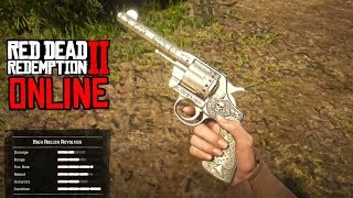 Red Dead Online Beta  ปืนพก ฟรี โหมดออนไลน์ High Roller Revolver [upl. by Latrena578]