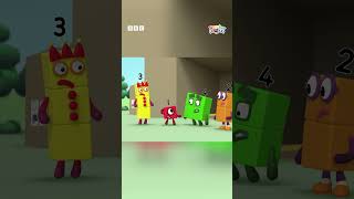 Numberblocks Learn to Build a Fort using 3D Shapes  CBeebies [upl. by Ydnolem]