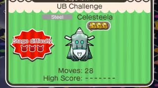 Pokemon Shuffle  Special Stage  Celesteela 20000 coins to start [upl. by Lamond]