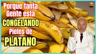 🍌 PORQUE TANTA GENTE ESTA CONGELANDO PIELES DE PLATANO ¿QUE BENEFICIOS DA 🍌 [upl. by Statis]