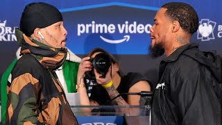 Gervonta Davis STEPS to Lamont Roach in TENSE second face off in DC [upl. by Reddy]