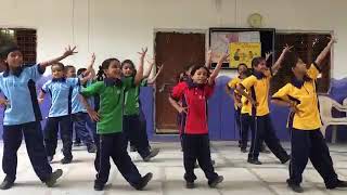 School childrens a aa e ee telugu dance study [upl. by Hainahpez]