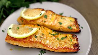 Ein sehr einfaches und leckeres Rezept für gegrillten Lachs Köstlich zum Abendessen [upl. by Seira]