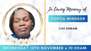 Celebrating the life of Portia Windsor [upl. by Talich908]