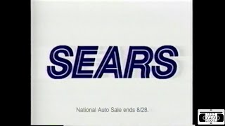 Sears National Auto Sale Commercial  1999 [upl. by Celine234]