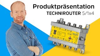 TECHNIROUTER 51x4  Die digitale Einkabellösung ohne Programmeinschränkung  TechniSat [upl. by Adonis]