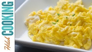 How to Make Scrambled Eggs  Perfect Scrambled Eggs Recipe  Hilah Cooking Ep 34 [upl. by Oregolac816]