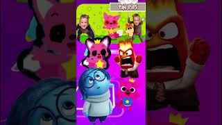 Pink Fong Exe VS Inside Out 2VS Coffin Dance Tiles Hop viral song trending shorts [upl. by Olivann230]