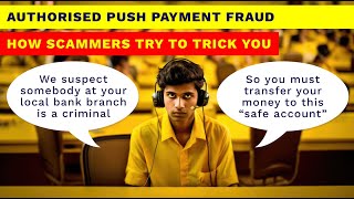 Authorised Push Payment Fraud How Scammers Try To Trick You [upl. by Corsetti]