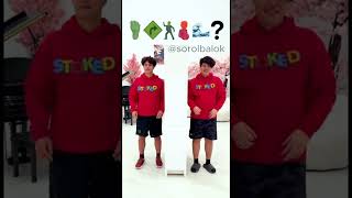 quotViral Twin Telepathy Challenge 😂  Funniest Momentsquot [upl. by Nittirb]