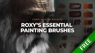 Free Brush Pack for Corel Painter [upl. by Lucias]