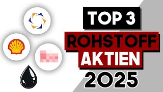 Die BESTEN Rohstoff Dividenden Aktien 2025 Shell Kazatomprom Rio Tinto [upl. by Peyter]