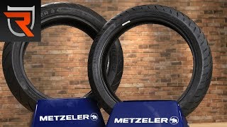 Metzeler Roadtec 01 Motorcycle Tire Product Spotlight Review  Riders Domain [upl. by Vharat]