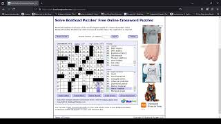 Boatload Puzzles crossword 4th Nov 2024 [upl. by Lrak323]