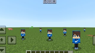 2 Resource Packs that Change your Skin in Minecraft PE [upl. by Wane]