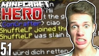 STERBEN WÄHREND SCHREIBEN  Minecraft HERO 51 [upl. by Eniarol673]