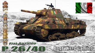 War Thunder FiatAnsaldo P 2640 “Leoncello” Italian Tier2 Premium Medium Tank [upl. by Ruperto]