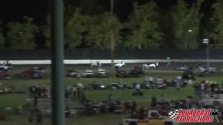 Calistoga Speedway 83014  USACCRA Sprint Cars [upl. by Krystalle]