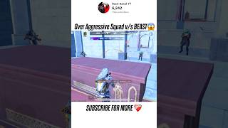 Over Aggressive Squad vs ​⁠​⁠BeastRahulYT 💀bgmishorts pubgmobile shorts bgmi pubg [upl. by Ahl]