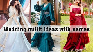 Trendy wedding outfit ideas with namesTHE TRENDY GIRL [upl. by Oigroeg329]