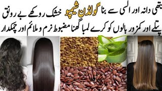 Golden Shampoo For Frizzy Hair  Magical Shampoo For Long Strong Thick Silky Shiny Smooth Hair [upl. by Strickman]